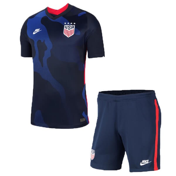 Camiseta Estados Unidos 2ª Kit Niño 2020 Azul